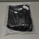 Cotton Blend Split Leg Pjs for Women 2 Piece Soft Pajama Set for Women Black Lounge Set Top and Shorts Matching Set (Black, S)