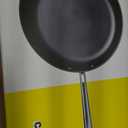 Misen Carbon Nonstick Skillet - Nitrided Carbon Steel - Professional Alternative to Teflon - 1100F High Heat Ready - Easy Release - Induction, Oven, & Grill Safe - 12 Inch