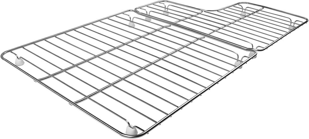 K-6449-ST Kitchen Sink Rack, 26.18'' x 14.76'' for Kohler Whitehaven K-5826 and K-5827 Sink