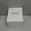 Security WiFi Camera in Bluetooth Speaker with 240 Viewing Angle,Wireless Security Cameras,Dome Cams Phone App,Hd 1080P,Motion Activated for Home Offices Store(2.4G /5G) (Black)