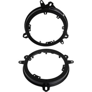 Metra Electronics 82-8148 6" to 6-3/4" Speaker Adapter for Select Toyota/Lexus/Scion 1998-Up Vehicles, Black