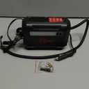 R8 Tire Inflator Portable Air Compressor, DC 12V Air Compressor Portable with Large Dual Digital Screen, 3X Faster Inflation Air Pump for Car, Bike, Ball, Motor (Red)