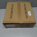 Klgxnrd 6-Light Modern Farmhouse Black Chandeliers for Entryway, Geometric Pendant Lights Kitchen Island, Hanging Industrial Metal Chandelier for Stairway Foyer Hallway Dining Room