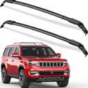 Wonderdriver Roof Rack Cross Bars 220lbs Compatible with Jeep Wagoneer & Grand Wagoneer & Wagoneer L & Grand Wagoneer L 2022-2026, Heavy Duty All-Metal Aluminum Roof Rails Crossbars Cargo Canoe Black