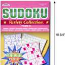 4 x 12-Pack 950+ Sudoku Book, Sudoku Puzzles for Adults, Large WordSearch Puzzle for Adults, Aging Seniors Brain Stimulation Activity Book (Variety Pack Bulk), Paperback - Large 8x10