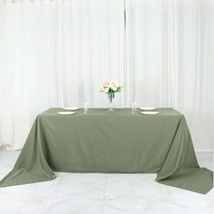 Tablecloth, Stain and Wrinkle Resistant Table Cover 90×40 Fabric Table Cloth for Dinning, Kitchen, Party,  Sage PACK OF 2