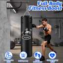 Hanging Punching Bag for Adults with Adjustable Boxing Wall Mount and Boxing Gloves, Wall Punching Bag Boxing Set for Home Gym Training Muay Thai MMA