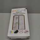 Magnetic Thermal Insulated Door Curtain 32 x 80 inch, Transparent Door Cover, Keep Warm in Winter Cool in Summer, Self Sealing, Pet and Kid Friendly