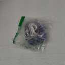 PATIKIL Rectangle Rear Reflectors, 10 Pcs Safety Reflective Warning Reflector Plastic Universal Motorcycle Reflector with M5 Screw Mount for Car Motorcycle Trailer Bike Bicycles, Blue