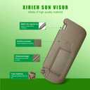 Sun Visor for Hyundai Elantra 2007 2008 2009 2010 Replace 852012H0208M with Makeup Mirror Beige (Beige(Left Driver Side))