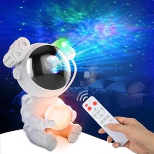 Astronaut Galaxy Projector Night Light Star with Timer and Remote Galaxy Light with Seven Colors Moon Night Light LED Nebula Lights for Kids Adults for Bedroom Gaming Room Decor Gift (Spherical)