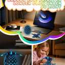 3D Printed Easter Dragon Eggs with Wings Rainbow Glow in The Dark Cool,Articulated Crystal Animals Fidget Toy,Stuff Fun Easter Basket Stuffers Toy Gifts for Kids