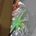 Blulu 12 Pcs Mid Century Modern Decoration Mcm Retro 3D Starburst Art Wall Sculpture, Plastic 8 Pointed Atomic Star Vintage Celestial Whimsigoth Accent for Home Office Room Decor(Retro)