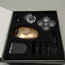 Electric Razors for Women, 5-in-1 Rechargeable Body Shaver - Waterproof Wet Dry Hair Remover - Trimmer for Lady Face Underarms Bikini,Lips,arms, Legs (Gold)