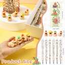 24 Sets Inspirational Capybara Appreciation Gift Bulk Office Gift Capybara Theme Party Favor Mechanical Bookmark and Eraser for Coworker