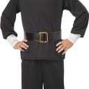 California Costumes boys Pilgrim Boy (Large, Black/White)