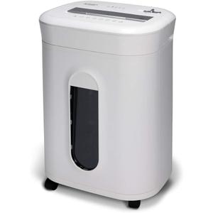 Aurora AU1060MA Professional Grade 10-Sheet High Security Micro-Cut Paper and Credit Card Shredder/ 60 Minutes/Security Level P-5, White, AU1060MA 10-Sheet High Security Microcut