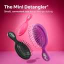 Wet Brush Hello Disney Minnie Mouse - Detangling Travel Hair Brush - Ultra-Soft IntelliFlex Bristles Glide Through Tangles with Ease - Mini Hair Brush - Pain-Free - All Hair Types, Limited Edition