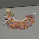 Pet Birthday Hat Scarf Set Puppy Princess Costumes Cute Lace Cat Outfit Dog Colorful Dots Bandana Pom-pom Cone Hat Cat Happy Birthday Decorations Pet Party Supplies