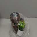 Greyhoo Indoor Water Fountain 3 Tier Column Tabletop Fountain Relaxation Min Waterfall for Room Decoration