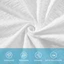 Cozymaker King Size 100% Waterproof Mattress Protector, Cooling Mattress Cover Fitted 8-21" Deep Pocket, 3D Air Fabric Soft Breathable Bed Mattress Pad Cover Noiseless Washable