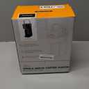 Tastyle Single Serve One Cup Coffee Maker, for K Cups and Grounds, Mini Coffee Maker with Portable Handle, 6 to 12 Oz Brew Size, for Travel, Camping, Office, RV and Dorm, 120V, Black and Gold