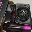 Hair Dryer Professional Blow Dryer Negative Ions 3500W Powerful Fast Drying Low Noise Long Cord Quick Dryer with Nozzle and Diffuser Hair Blow Dryer with 2 Speed and 3 Heat Settings (Purple)