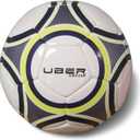 Trainer Ball- Navy Blue and Neon Yellow