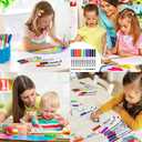 2 x 12pcs Magical Drawing Pen, Water Art Pens With Spoon Magical Water Painting Water Marker Doodle Pens Floating Marker Pens Toys Gifts for 3-12 Year Old Boys Girls Toddlers New Year's Gift