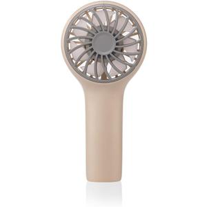 Generic Mini handheld fan (apricot), 141*69*39MM