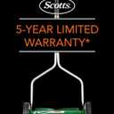 Scotts Outdoor Power Tools 304-14S 14-Inch 5-Blade Push Reel Lawn Mower, Green