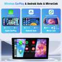 Naifay Android Car Radio for Honda Civic (Non-J.B.L Version) 2013 2014 2015 2016 2017 Stereo with CarPlay Android Auto, 9inch Touch Screen for Civic Car Stereo Bluetooth GPS WiFi SWC+MIC Can Bus