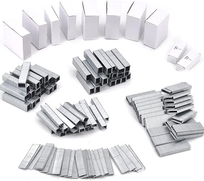 Werktough Staples 8mmx1000x2+10mmx1000x2+12mmx1000x2+14mmx1000x2+14mmx1000Tx2 x1