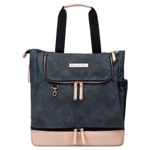 Petunia Pickle Bottom Pivot Backpack, Multiple Carrying Options, Insulated Pockets, Modern Silhouette, Roomy Interior, Indigo/Blush