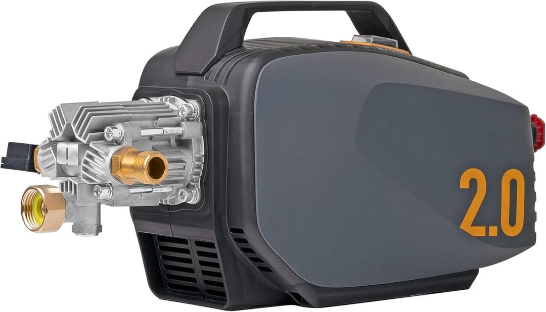 ACTIVE 2.0 Electric Pressure Washer - 2.0 GPM and 1800 PSI, Compact & Small Pressure Washer, Electric Power Washer for Car Detailing, Home, Patio and All Other Cleaning transformations.