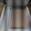 Barstool, Wooden Counter Height Bar Stools, Backless 18 Inch Stool, Stackable Kitchen Stool Chair, Vanity Stool with Storage for Dining Room, Living Room, Bedroom, Natural