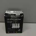 CICINY LED Night Light Plug in 4 Pack, Energy Efficient 0.5W, Dusk to Dawn Sensor Nightlights for Bedroom, Bathroom, Kitchen, Hallway, Stairs, Kids Room, Red