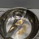 304 Food Grade Stainless Steel Shabu Shabu Hot pot with Divider&Lid for Induction Cooktop Gas Stove Dual Sided Soup Cookware