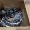 Pond Tubing 2 20ft- Black Corrugated Flexible PVC Hose, Kinkproof & Strong for Garden Ponds, Waterfall Sump Pump Pond Hose