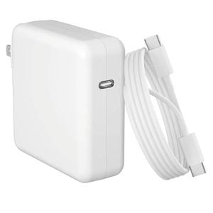 Mac Book Pro Charger - 96W USB C Charger Fast Charger for USB C Port MacBook pro & MacBook Air, ipad Pro, Samsung Galaxy and All Type C Device, 6.6 ft USBC Cable Included