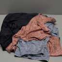 Real Essentials 3 Pack: Mens Big & Tall V-Neck Short-Sleeve Tech Stretch Dry-Fit T-Shirt (3X)