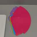 Zomiboo Birthday Party Hats Assorted Colors Party Cone Hats for Adults Birthday Colorful Decorations Dress Up Celebration (Rainbow)