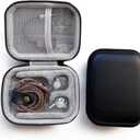 PU Leather Storage Box, Suitable for in Ear Earphones, Wired Earphones, Waterproof, Portable, Pressure Resistant Box, Earphone Storage Bag