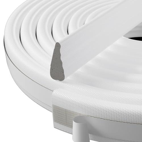 Weather Stripping Door Seal Strip, 196 * 3 inch Wedge-Shape Window Foam Seal Strip, Soundproofing, Winter Insulation Tape Strip for Frame, Noise Blocker, Door Gap Filler for Exterior