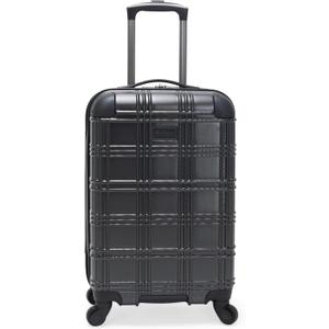 Ben Sherman Nottingham Lightweight Hardside 4-Wheel Spinner Travel Luggage, Charcoal, 20-Inch Carry On