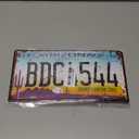 KETMEDI Retro Arizona License Plate, Rusty Brown, 12"X6", Tin, Car Front Decor, Home Decor (One Size)