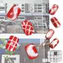 5 x Allstarry Nail Magnets for Nail Art, 27pcs Square Magnet for Cat Eye Gel Polish Cube Magnets Block Cateye Magnet for Nails Cat Eye Magnet Tools Magnetic Nail Tool for Nail Art Salon or Home