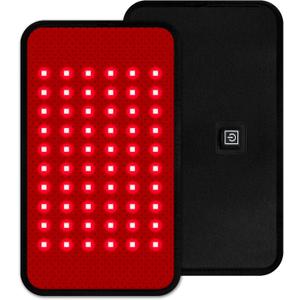 Red Light Therapy for Face Body Infrared Light Therapy for Body 150W 60 Dual Chip LEDs with 660nm & 850nm Near Infrared LED Red Light Therapy Panel at Home 3 Modes Adjustable Brightness and Timer (L)