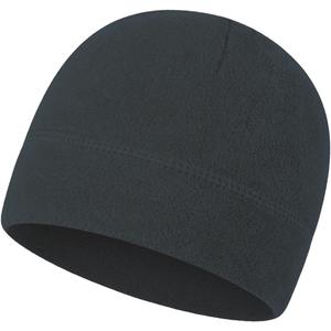 Warm Fleece Beanie Soft Skull Cap Lightweight Watch Caps Winter Hat for Men and Women (Black)