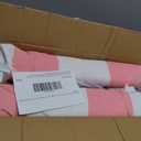 Lemosae 2 Pack Kids Teepee Tent Sleepover for Slumber Party, Pink and White